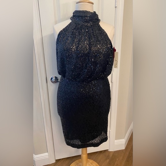 Sequin Plus Dress - Picture 6 of 9